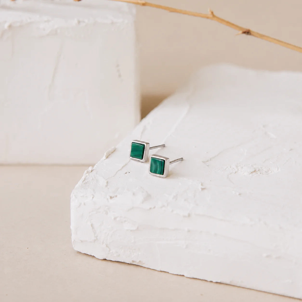 Malachite Studs