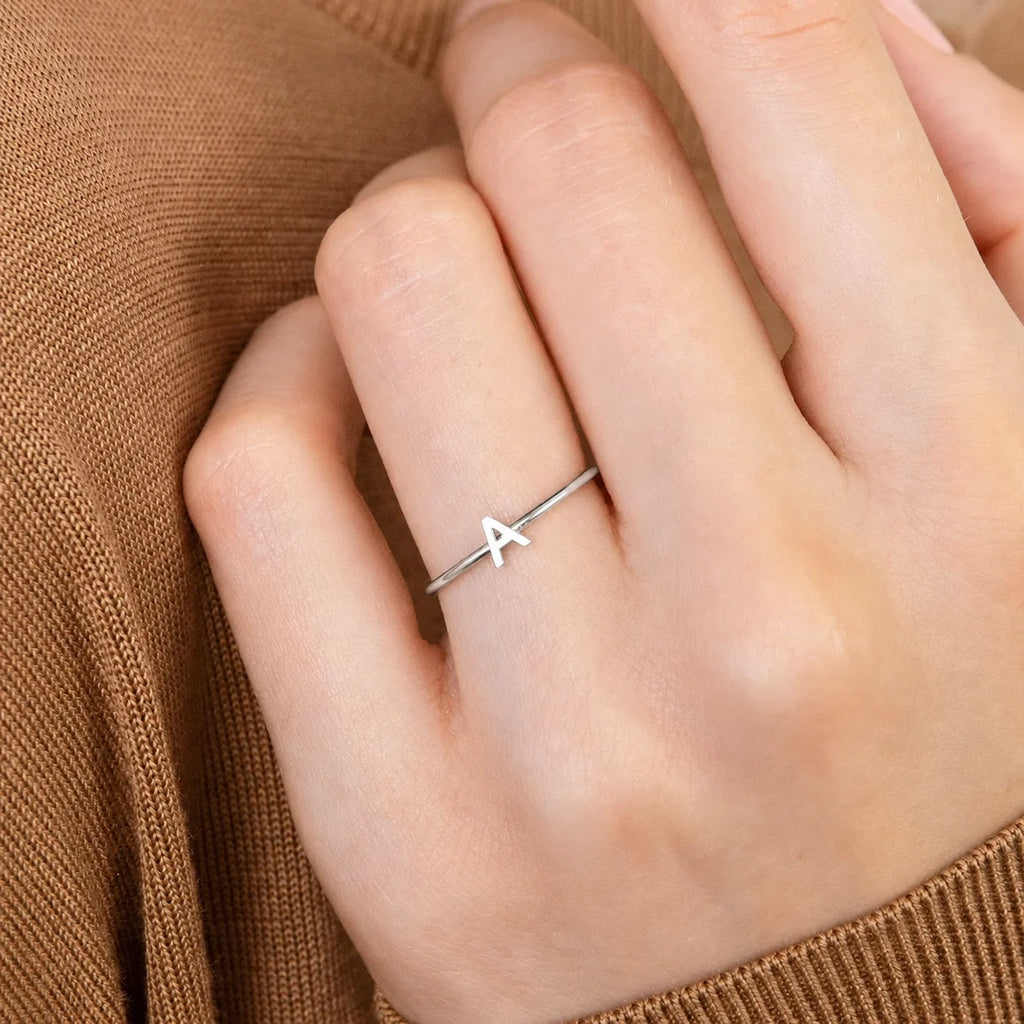 Alex Dainty Letter Ring