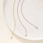 Figaro Bracelet Silver 18K Gold Plated
