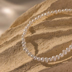 Venus Pearl Bracelet Silver 18K Gold Plated