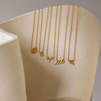 Dainty Zodiac Necklace Silver 18K Gold Plated