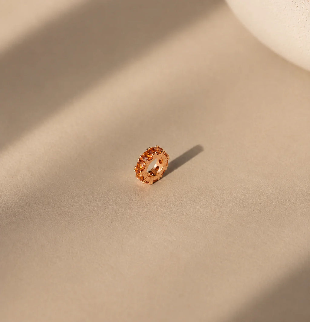 Garnet Eternity Charm