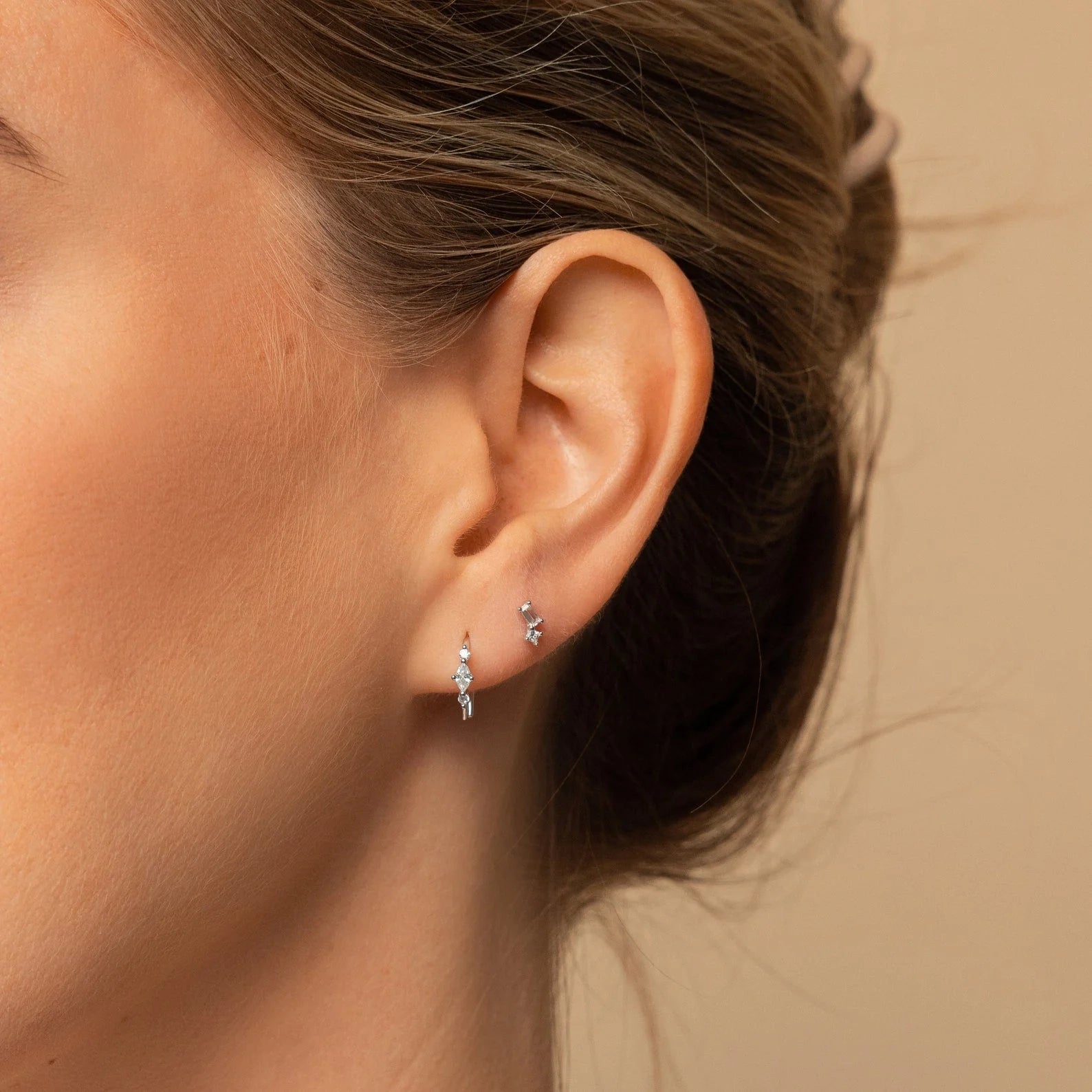 Amaya Diamond Threader Earrings