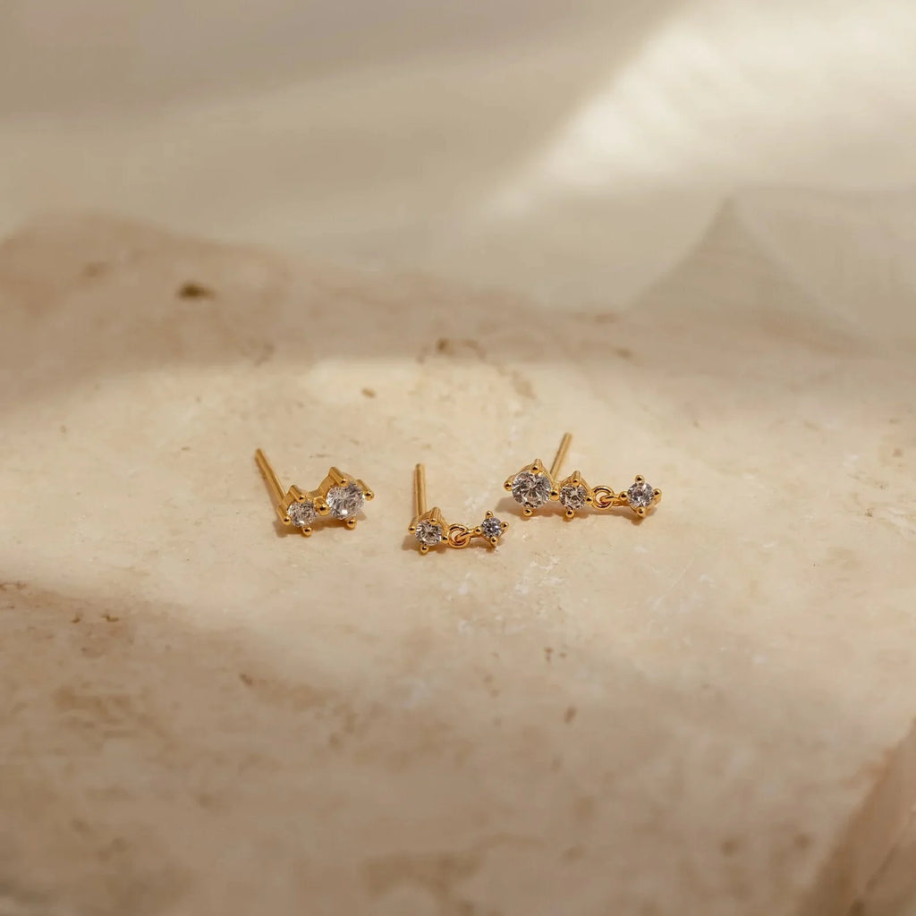 Aurora Trio Studs