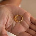 Ring Size Adjuster Silver 18K Gold Plated