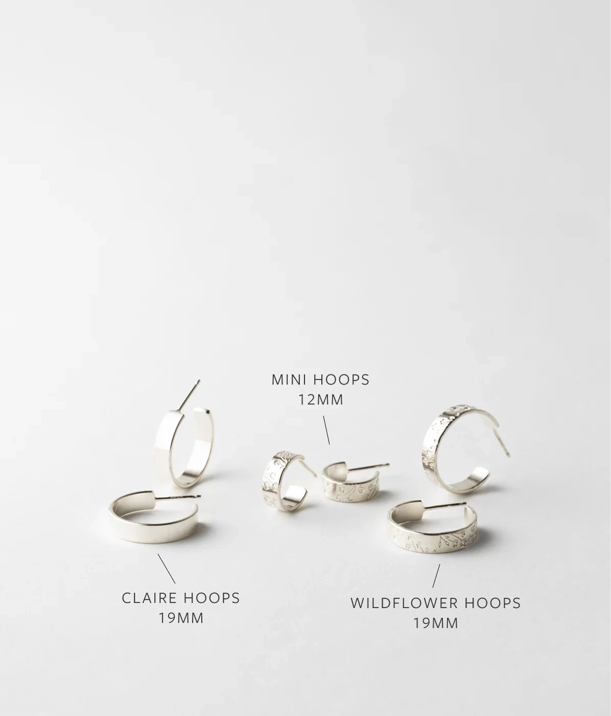 Mini Wildflower Hoops