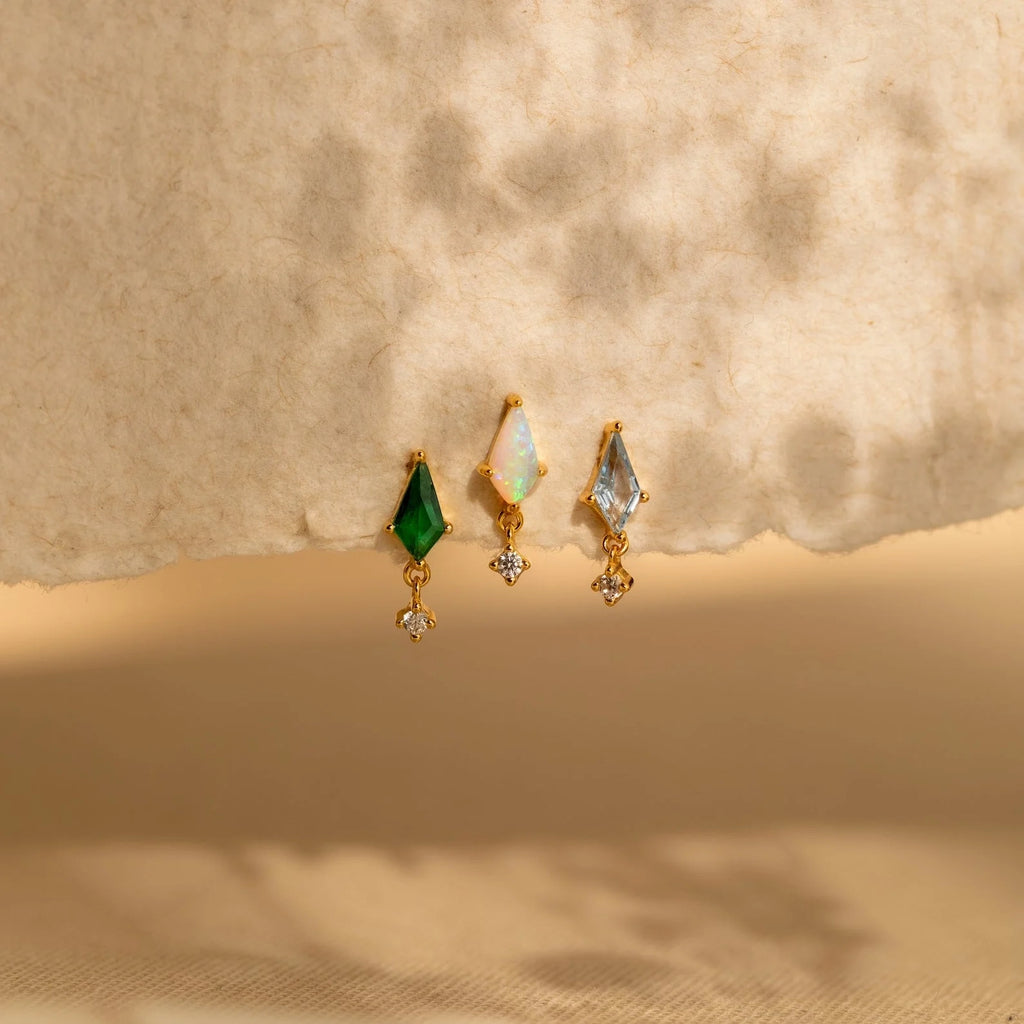 Opal Kite Drop Earrings