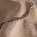 Byzantine Link Bracelet  Silver 18K Gold Plated
