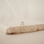 Marquise Diamond Studs Silver 18K Gold Plated