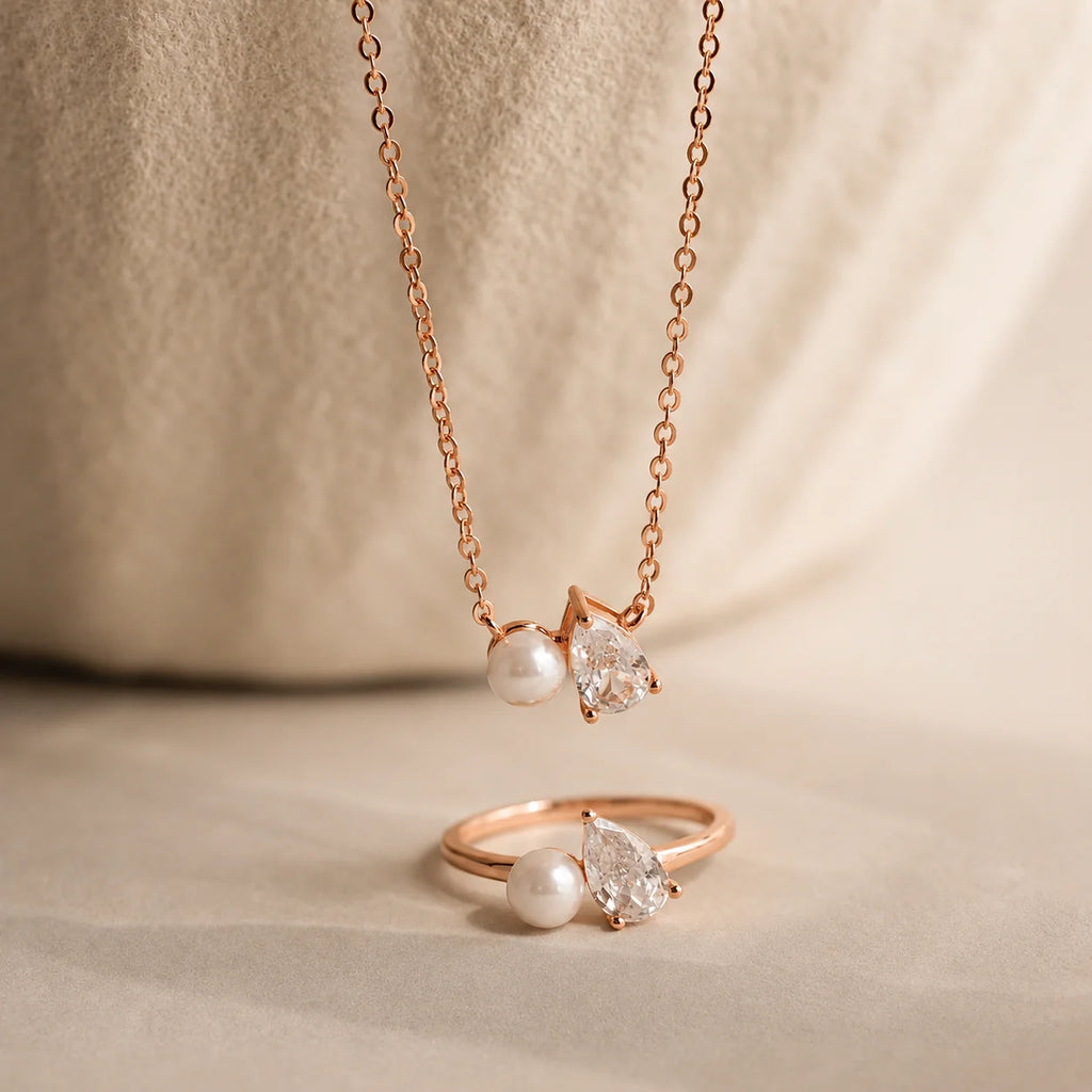 Pearl Diamond Necklace