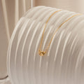 Love Knot Necklace Silver 18K Gold Plated