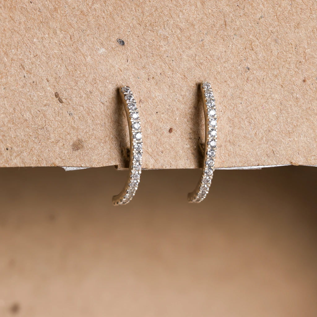 Pave Arc Studs