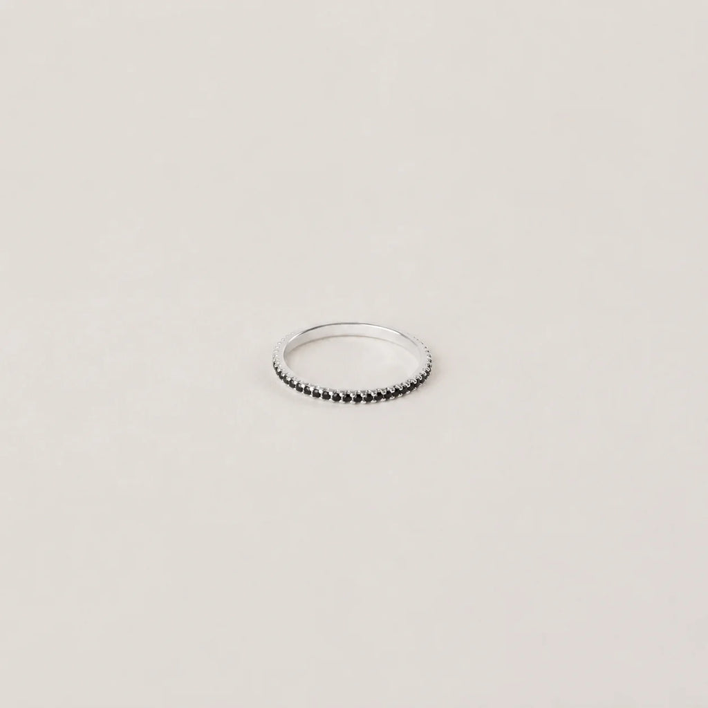 Amber Eternity Ring