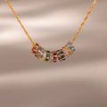 Infinity Princess Alexandrite Charm  Silver 18K Gold Plated