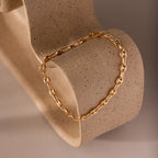 Mini Mariner Chain Bracelet Silver 18K Gold Plated