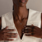 Large Rolo Clasp Necklace Silver 18K Gold Plated