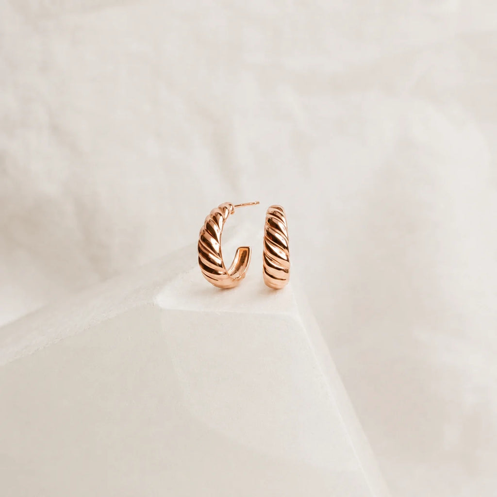 Croissant Twist Earrings