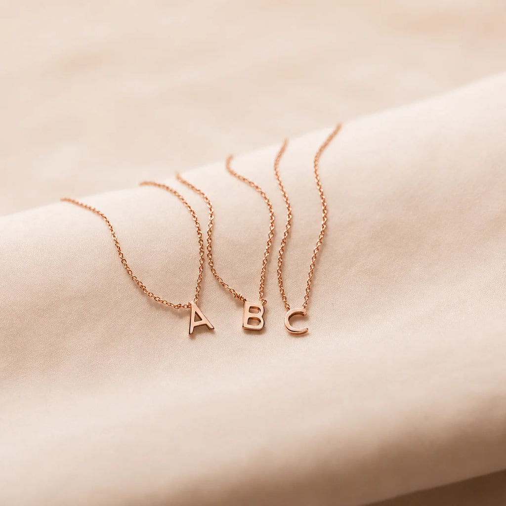 Dainty Initial Necklace