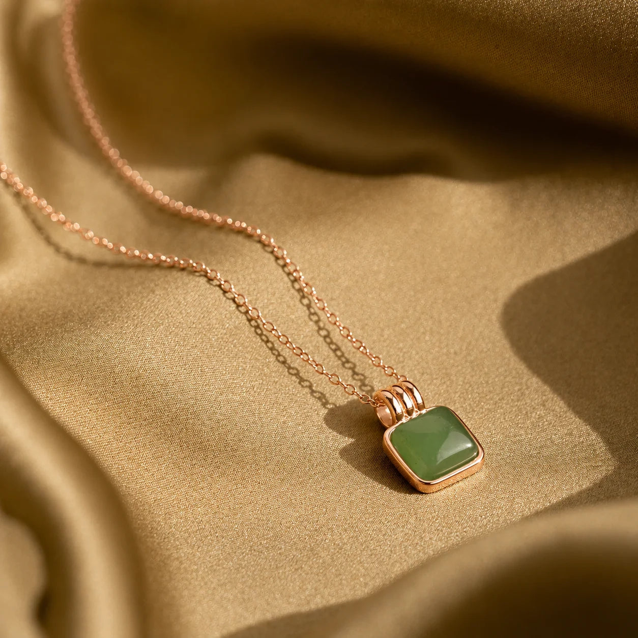 Jade Pendant Necklace