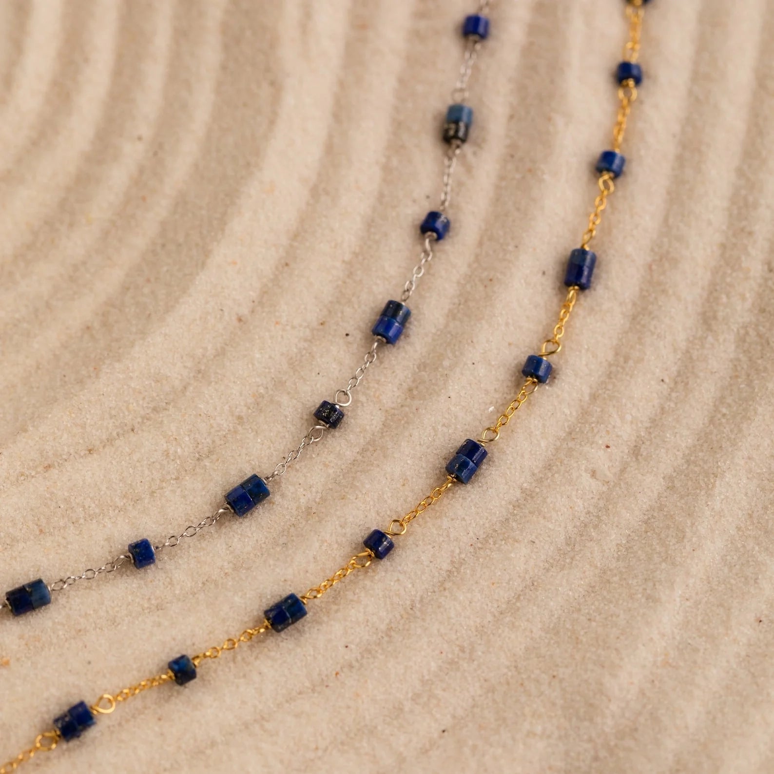Azul Deep Blue Beaded Bracelet