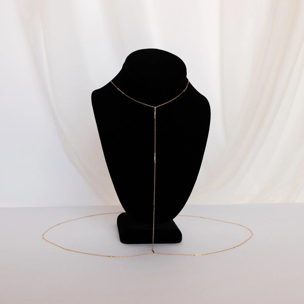 Kara Body Chain Silver 18K Gold Plated