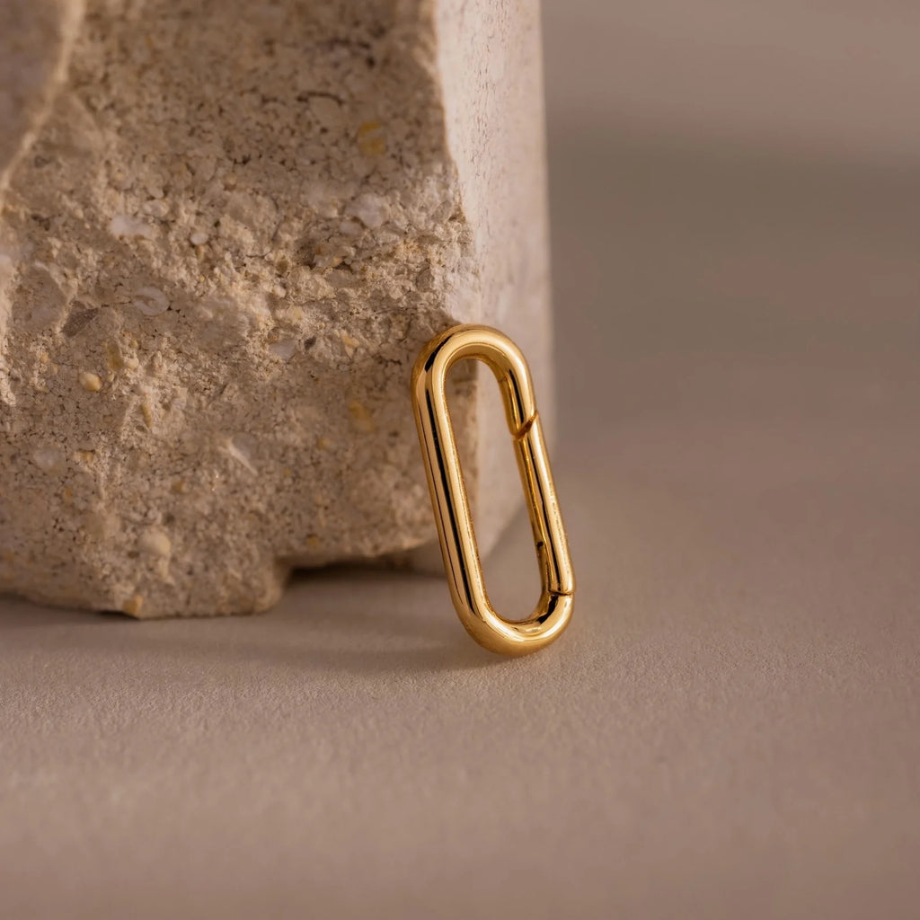 Multipurpose Mixed Metal Clasp Set Silver 18K Gold Plated