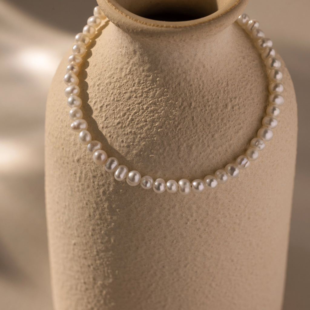 Venus Pearl Bracelet Silver 18K Gold Plated