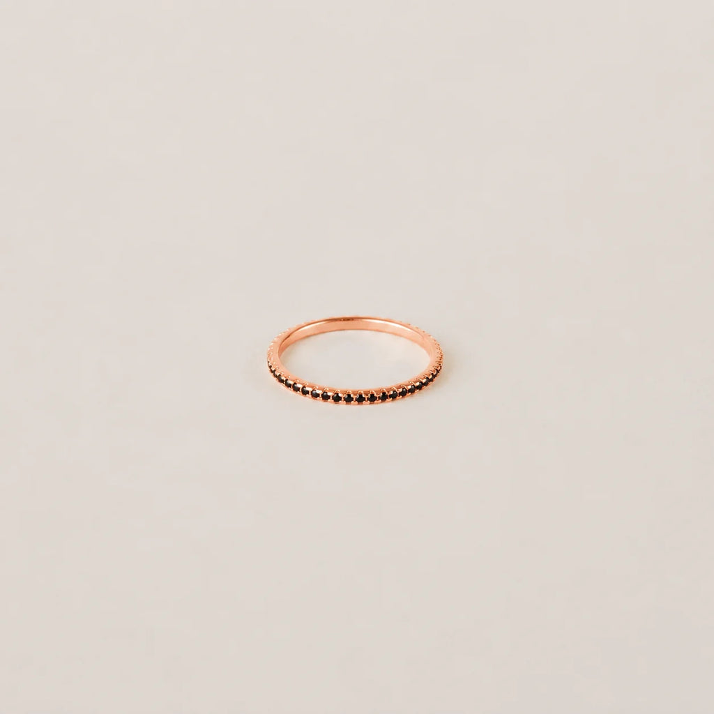 Amber Eternity Ring