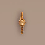 Cobblestone Timepiece Silver 18K Gold Plated