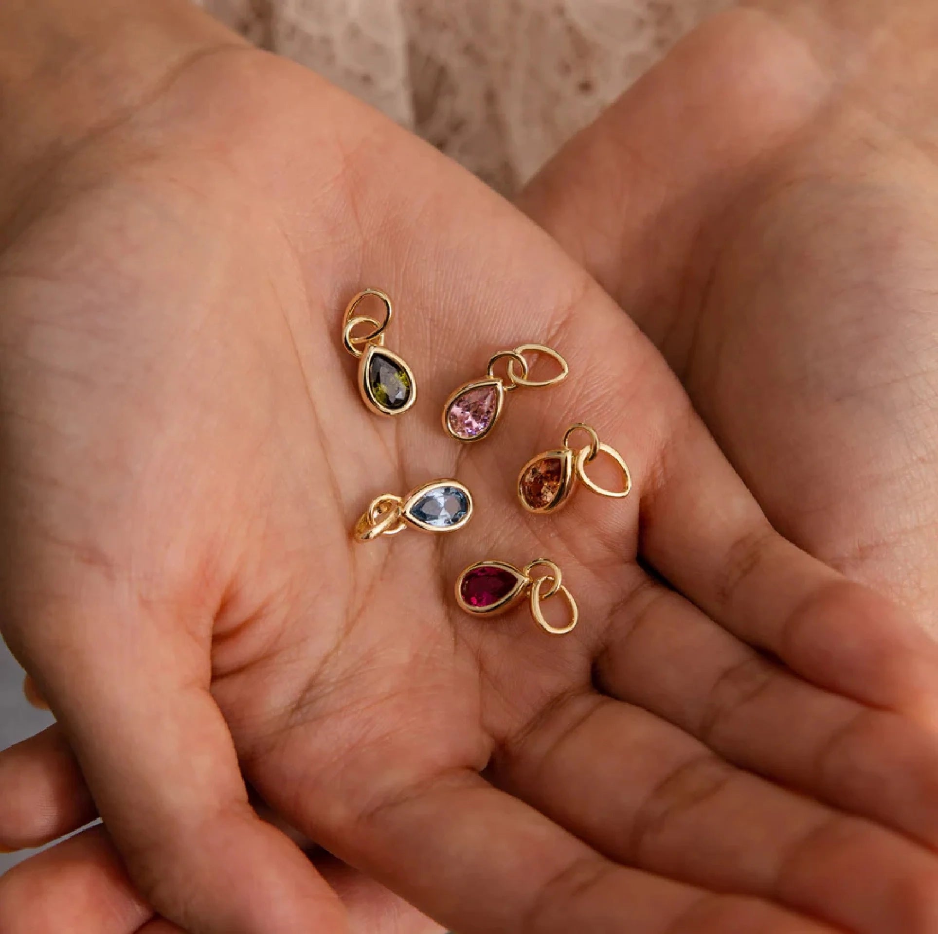 Alexandrite Tear Charm