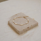 Abby Bar Link Bracelet Silver 18K Gold Plated