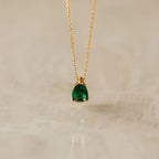 Ophelia Alexandrite Necklace Silver 18K Gold Plated