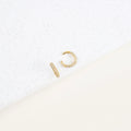 Mia Pave Cuffs Silver 18K Gold Plated