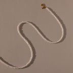 Venus Pearl Necklace  Silver 18K Gold Plated