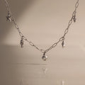 Ocean Charm Necklace Silver 18K Gold Plated
