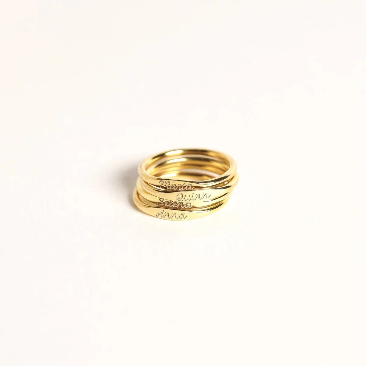 Luxe Letter Ring