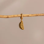 Peridot Pavé Clasp Lime Charm Silver 18K Gold Plated
