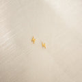 Dainty Bold Stud Earrings Silver 18K Gold Plated
