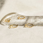 Venice Name Ring Silver 18K Gold Plated