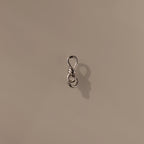 Knot Charm Clasp Silver 18K Gold Plated