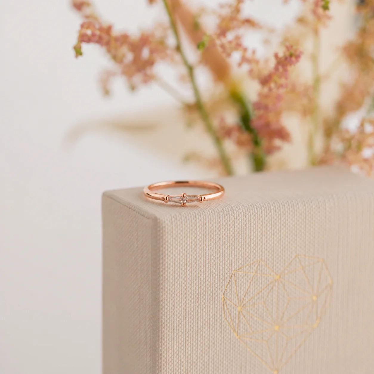 Eleanor Baguette Diamond Ring