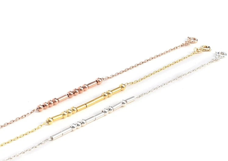 Personalized Morse Code Bracelet