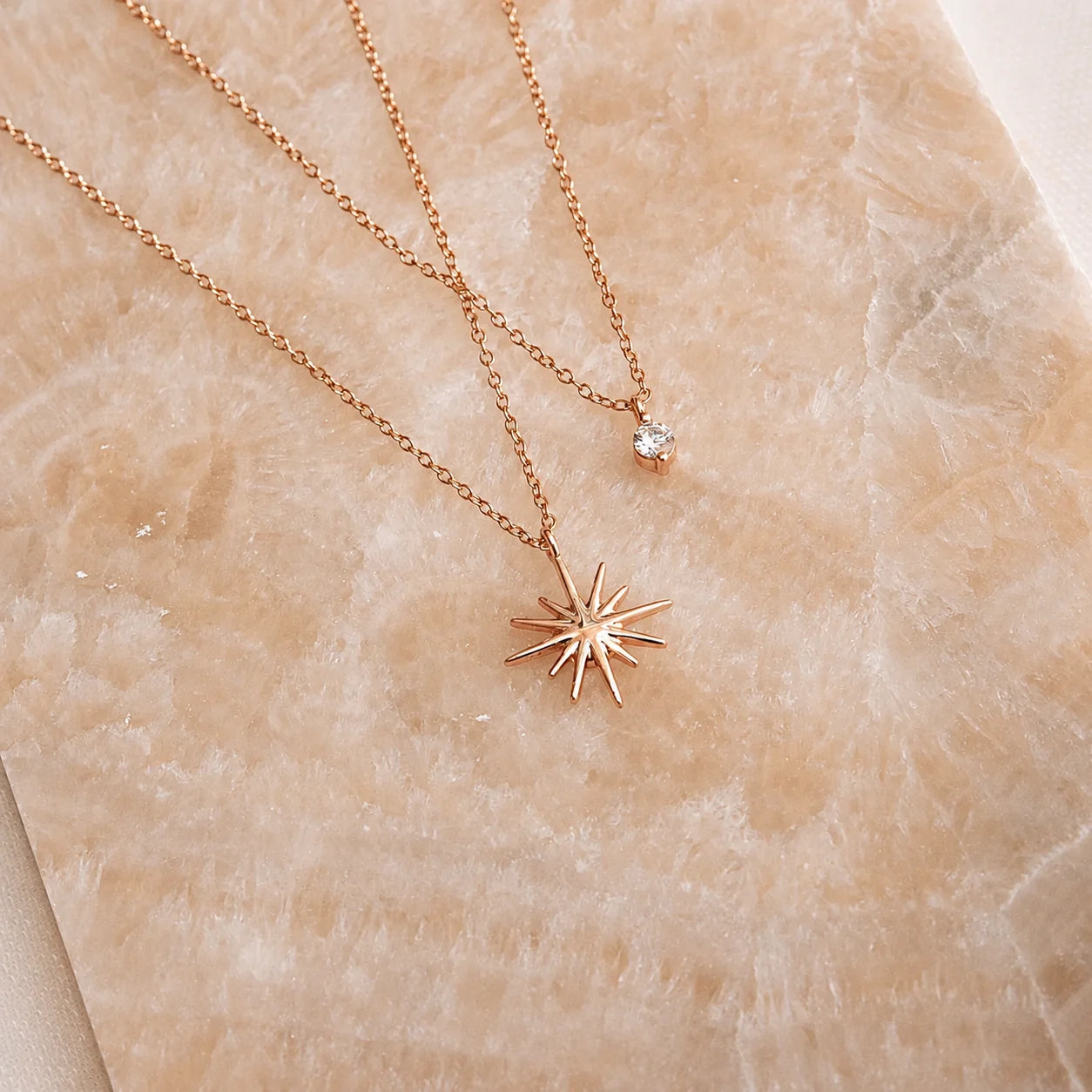 Laura Starburst Duo Necklace