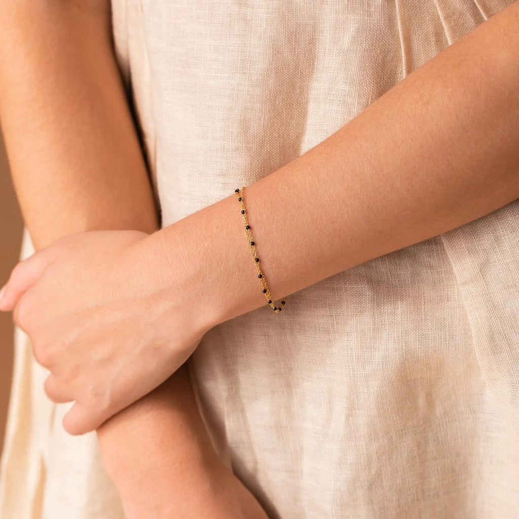 Calypso Station Bracelet  Silver 18K Gold Plated