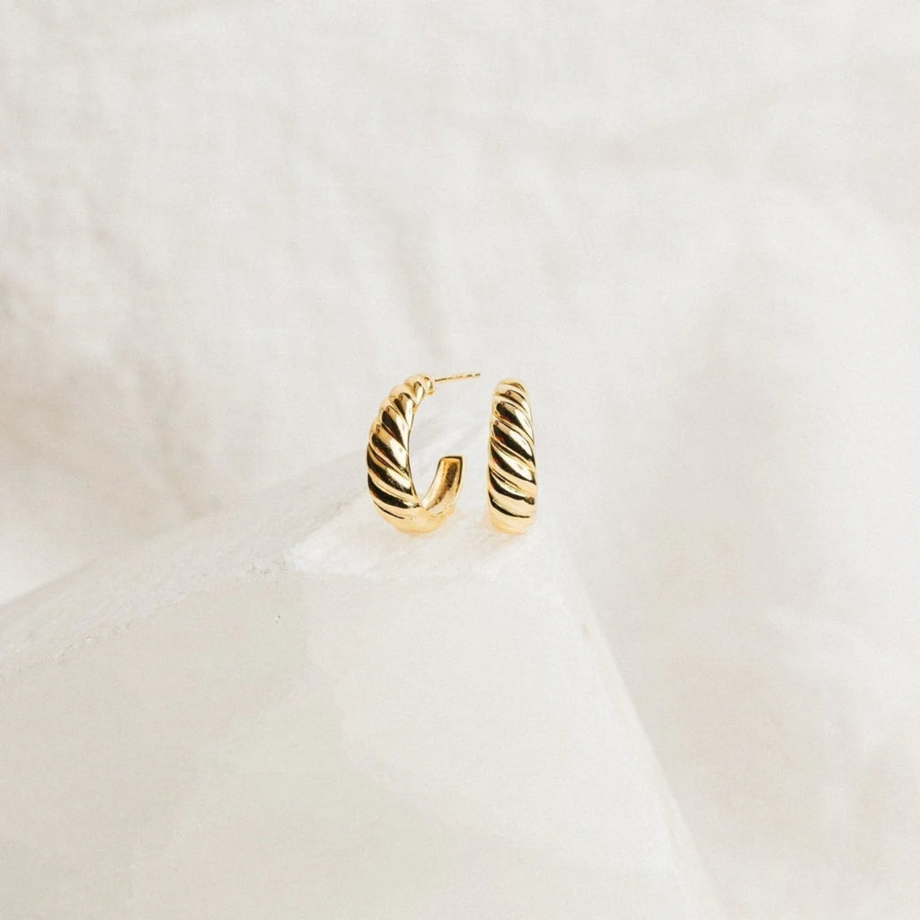 Croissant Twist Earrings