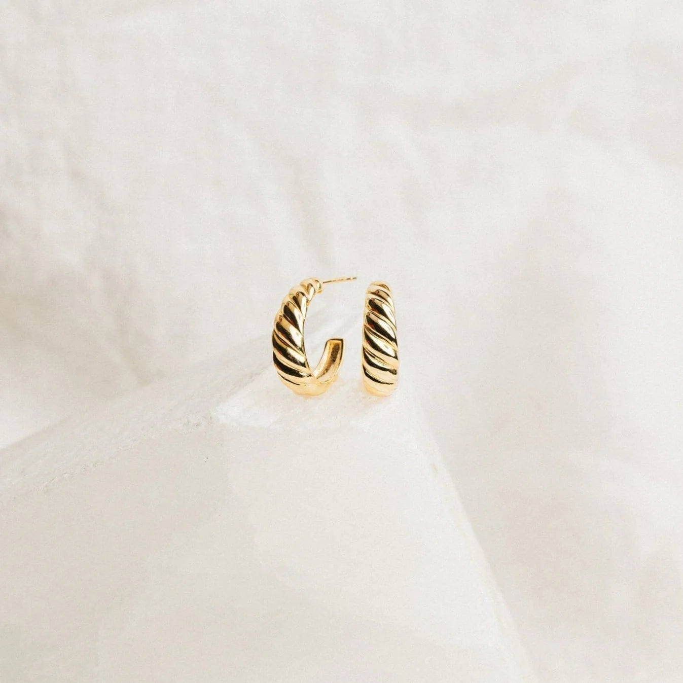 Croissant Twist Earrings