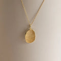 Custom Fingerprint Necklace Silver 18K Gold Plated