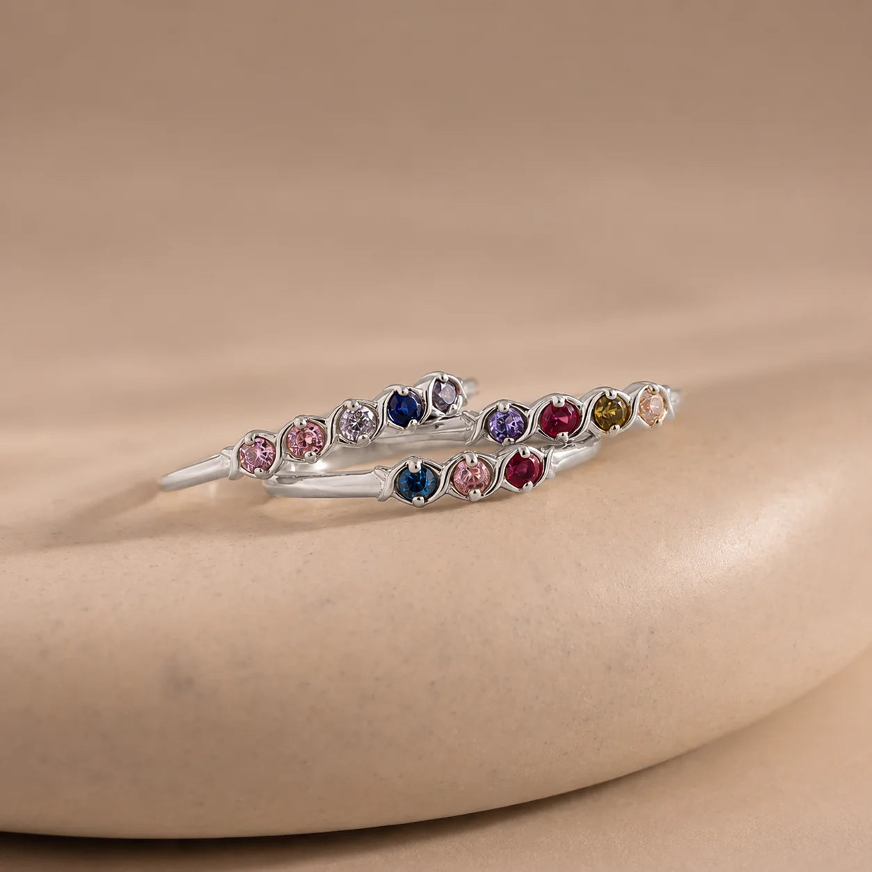 Forever Bond Birthstone Ring