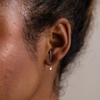 Dot Ear Jackets Silver 18K Gold Plated