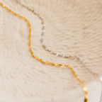 Josephine Chain Bracelet Silver 18K Gold Plated